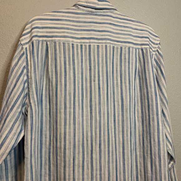 Tommy Bahama Relax Academy Linen M button up shirt - Picture 10 of 15